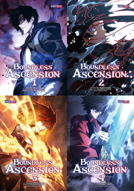 Boundless Ascension Band 1-4 Gebunden + 1 exklusives Stickerset