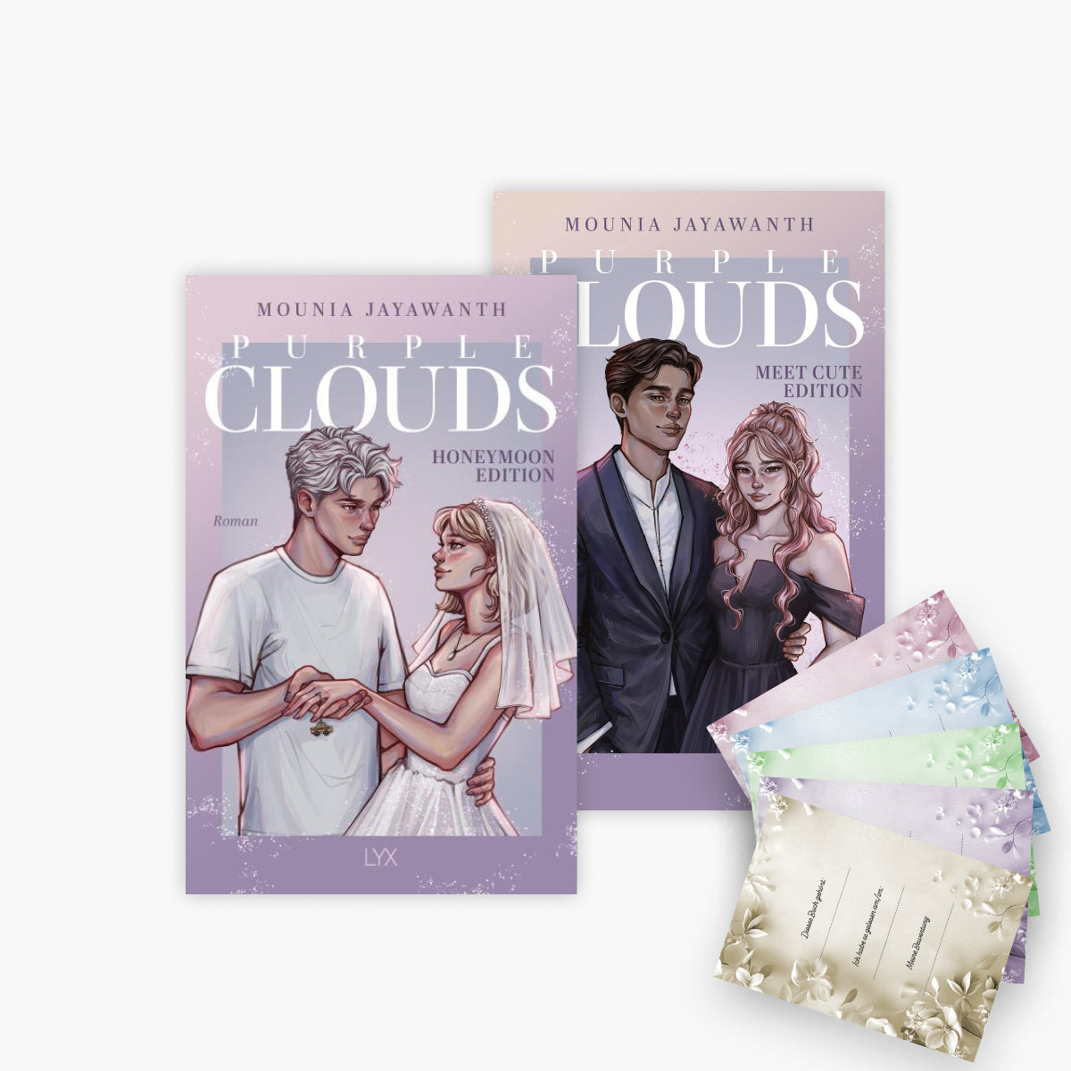 Purple Clouds - Reihe Band 1+2 plus 1 exclusives Postkartenset