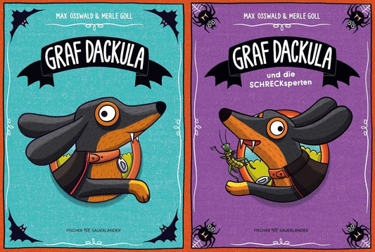 Graf Dackula + Graf Dackula und die SCHRECKsperten + 1 exklusives Postkartenset