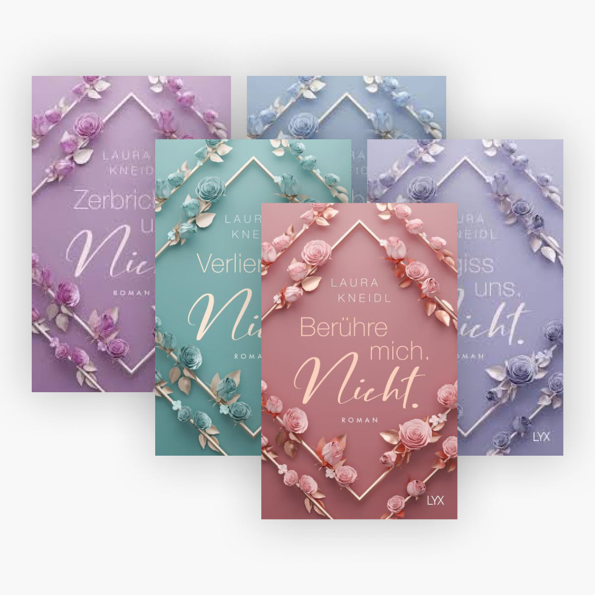 Die Berühre mich nicht-Reihe Band 1-5 in der Special Edition + 1 exklusives Postkartenset