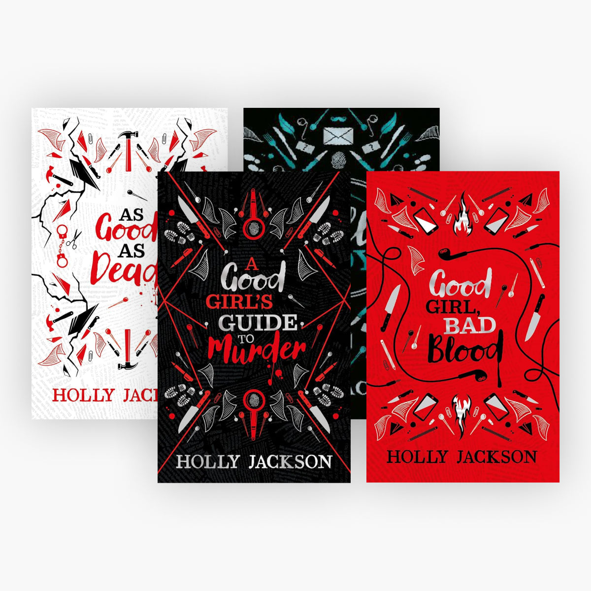 A Good Girl's Guide to Murder-Reihe Band 1-4 als Schmuckausgaben + 1 exklusives Postkartenset