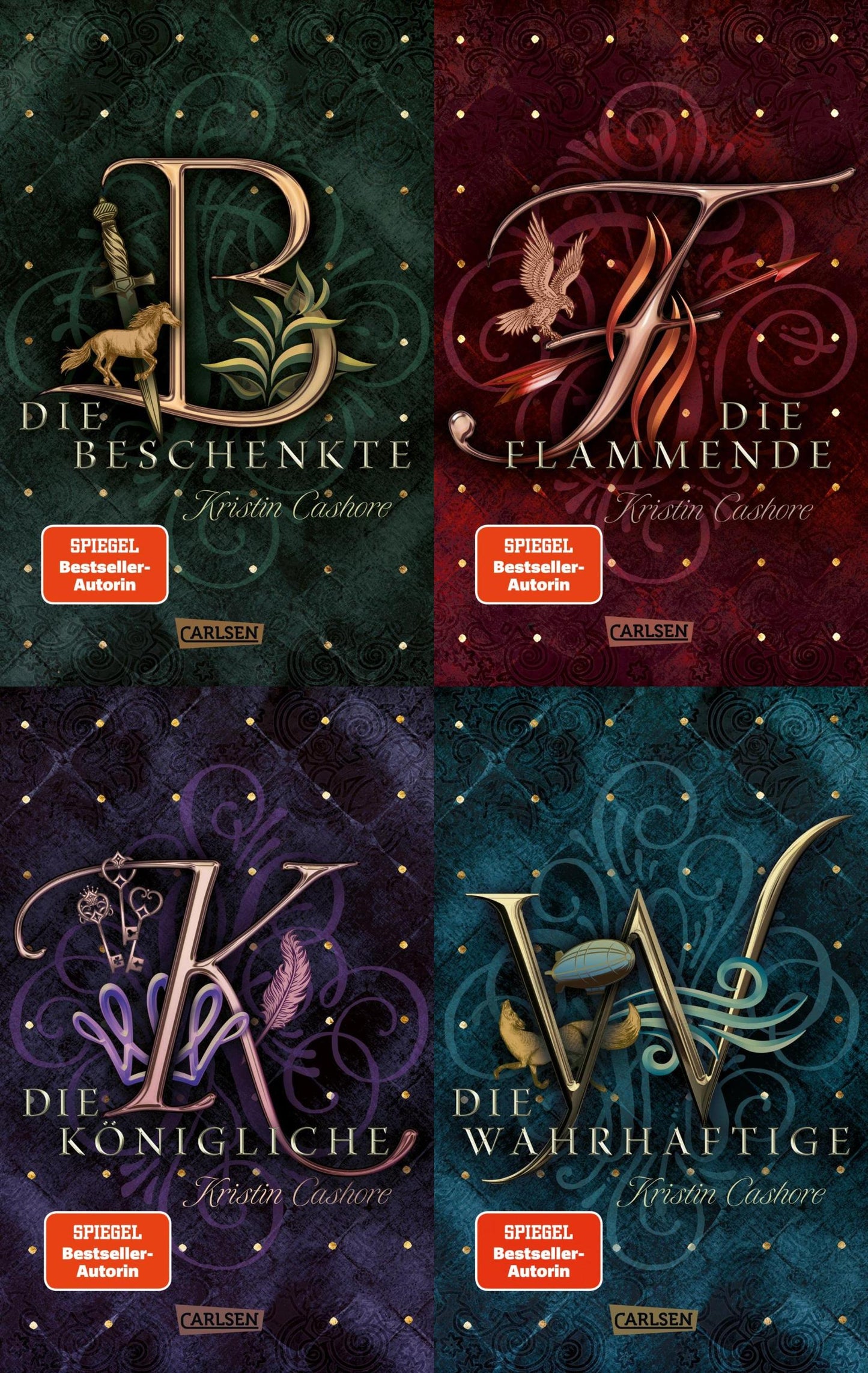 Die sieben Königreiche Band 1-4 plus 1 exklusives Postkartenset