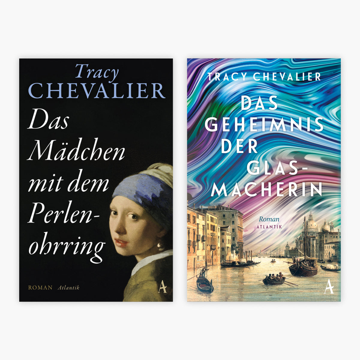 Das Mädchen mit dem Perlenohrring + Die Glasmacherin + 1 exklusives Postkartenset