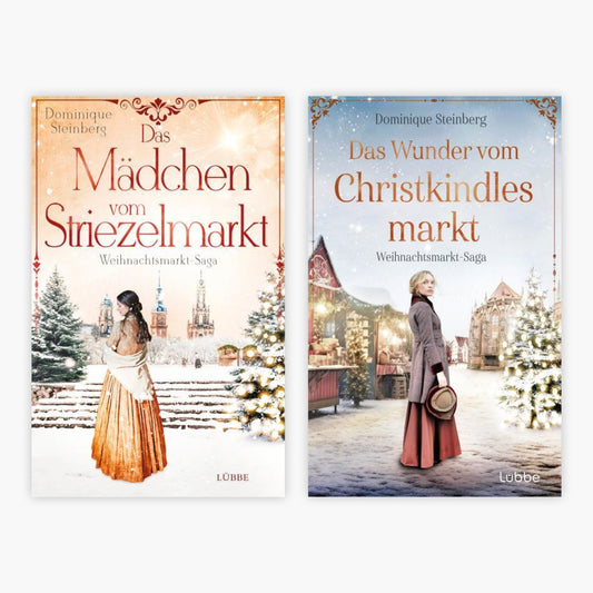 Die Weihnachtsmarkt-Saga Band 1+2 plus 1 exklusives Postkartenset