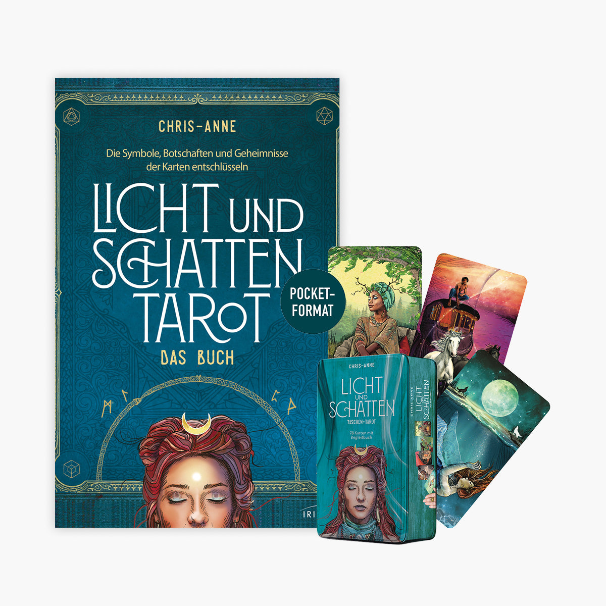 Licht und Schatten Tarot-Set - Buch + Karten plus 1 exklusives Postkartenset