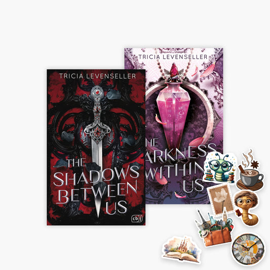 The Shadow Between Us - Reihe Band 1+2 plus 1 exklusives Stickerset