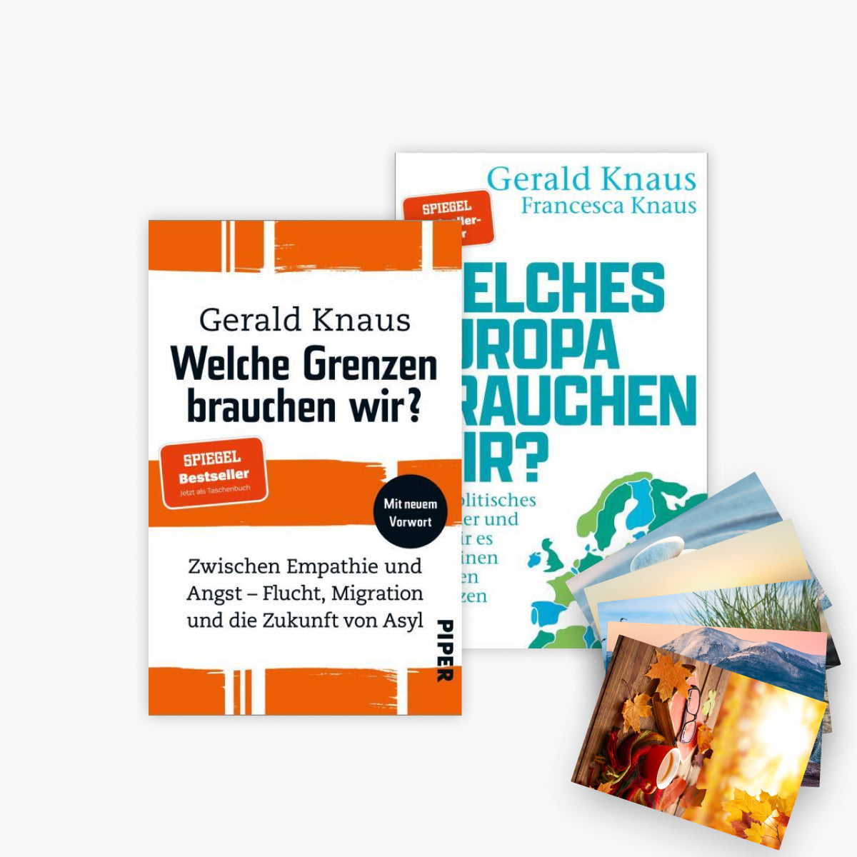 Welche Grenzen brauchen wir? + Welches Europa brauchen wir? plus 1 exklusives Postkartenset