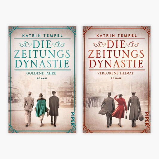 Die Zeitungsdynastie Band 1+2 plus 1 exklusives Postkartenset