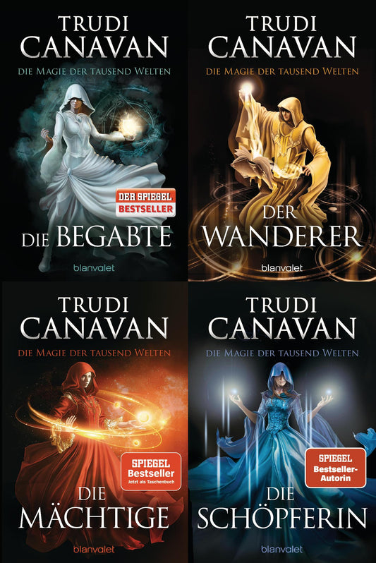 Die Magie der tausend Welten Band 1-4 + 1 exklusives Postkartenset