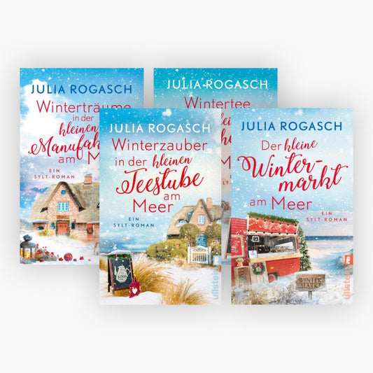 Die Winterzauber auf Sylt-Reihe in 4 Bänden + 1 exklusives Postkartenset