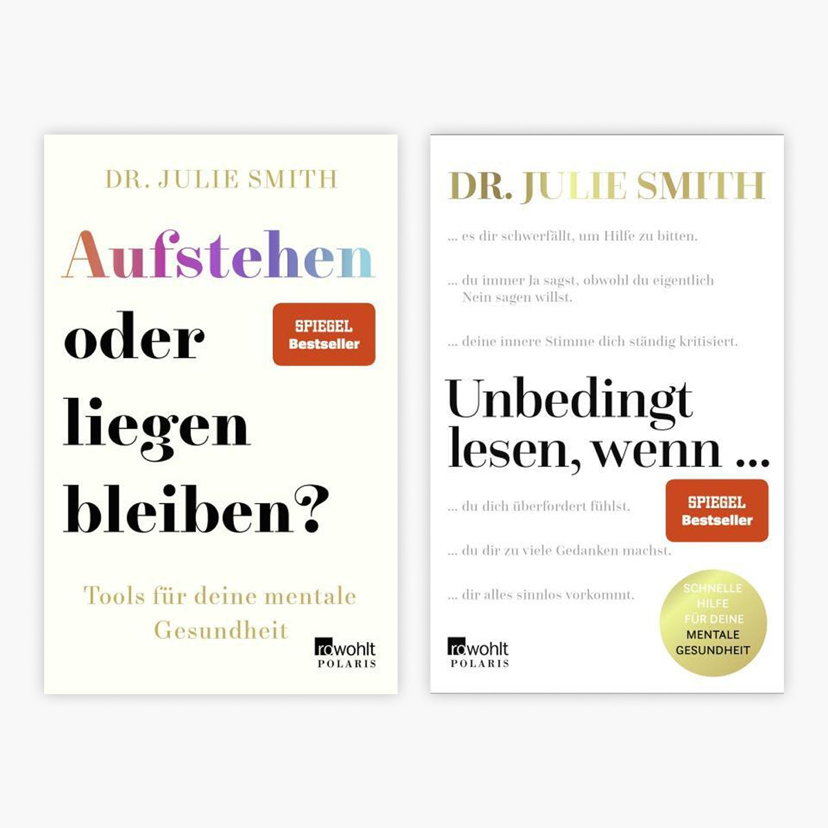 Aufstehen oder liegen bleiben + Unbedingt lesen, wenn ... + 1 exklusives Postkartenset