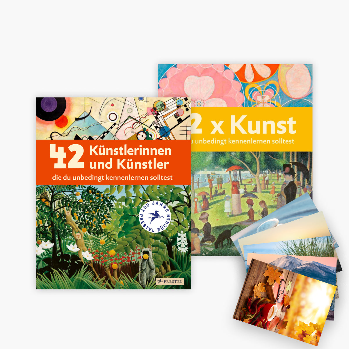 Kunst für Kids Band 1+2 plus 1 exklusives Postkartenset