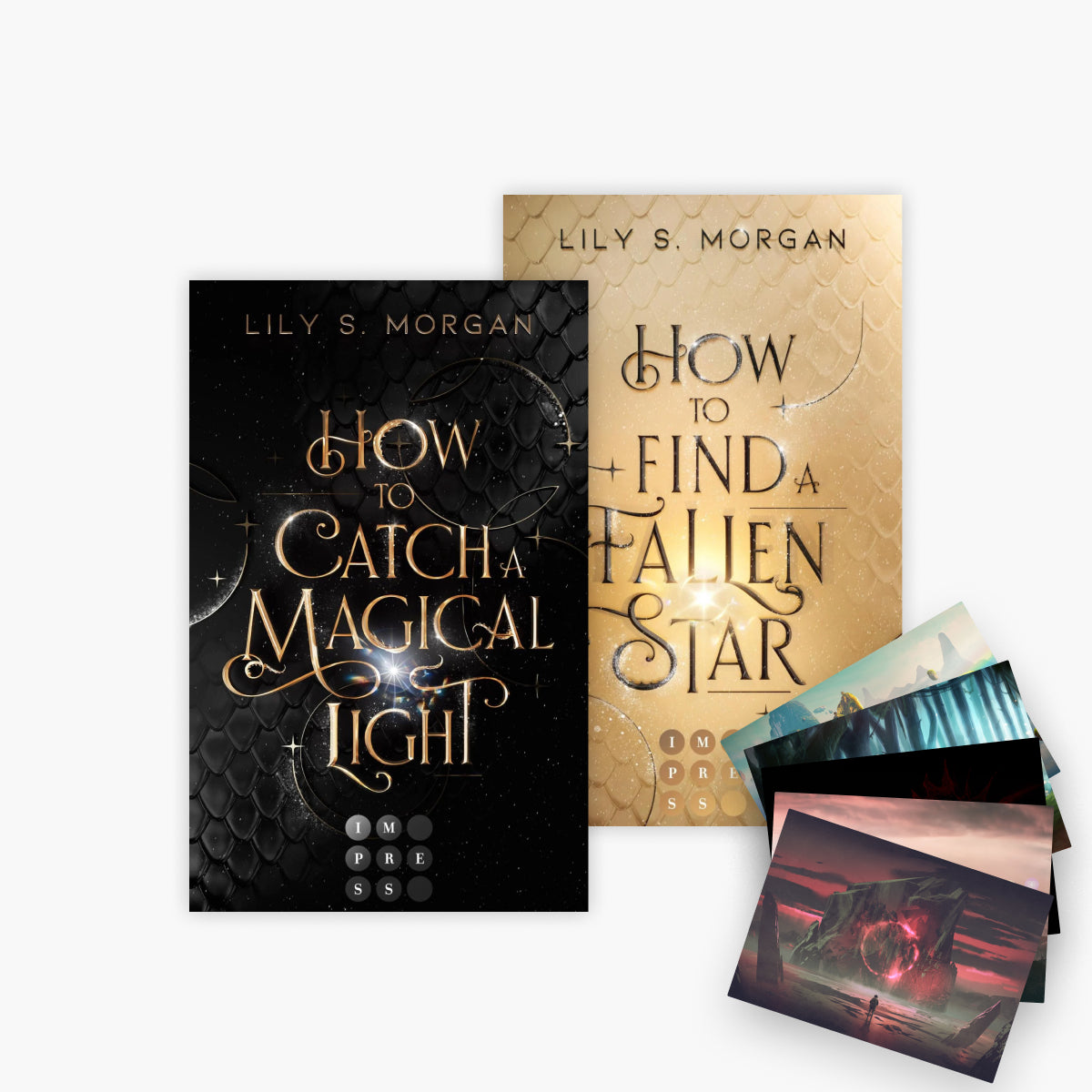 Das New York Magics-Set Band 1+2 plus 1 exklusives Postkartenset