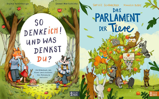 So denke ich! Und was denkst du? + Das Parlament der Tiere + 1 exklusives Postkartenset