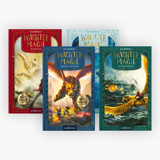 Die Wächter Magie Band 1-4 plus 1 exklusives Postkartenset