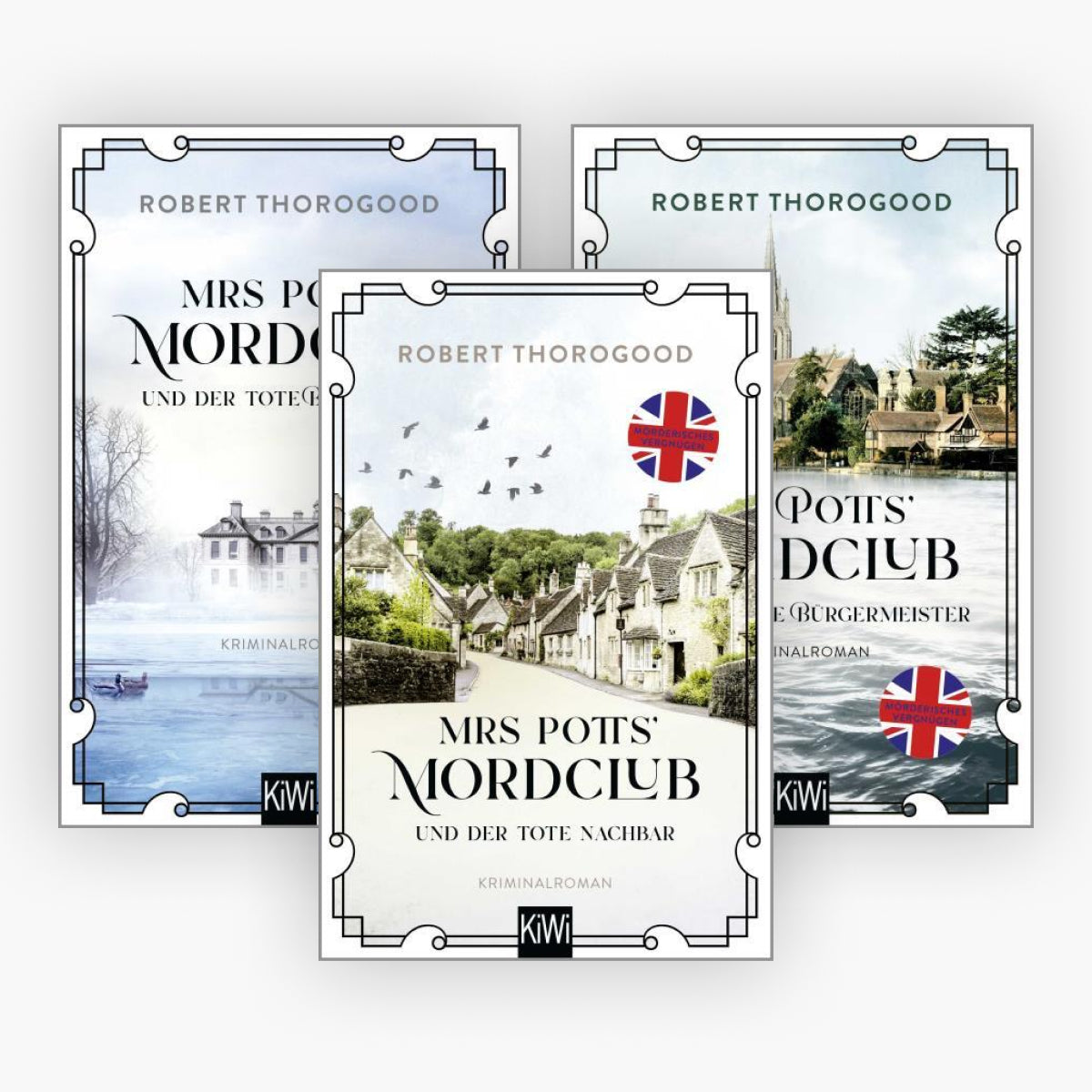 Mrs Potts' Mordclub Band 1-3 plus 1 exklusives Postkartenset