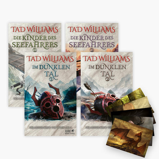 Das Osten Ard Saga Komplett-Set 4 Bände plus 1 exklusives Postkartenset