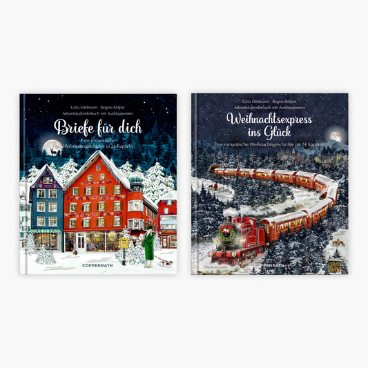 Briefe für dich + Weihnachtsexpress ins Glück + 1 exklusives Postkartenset