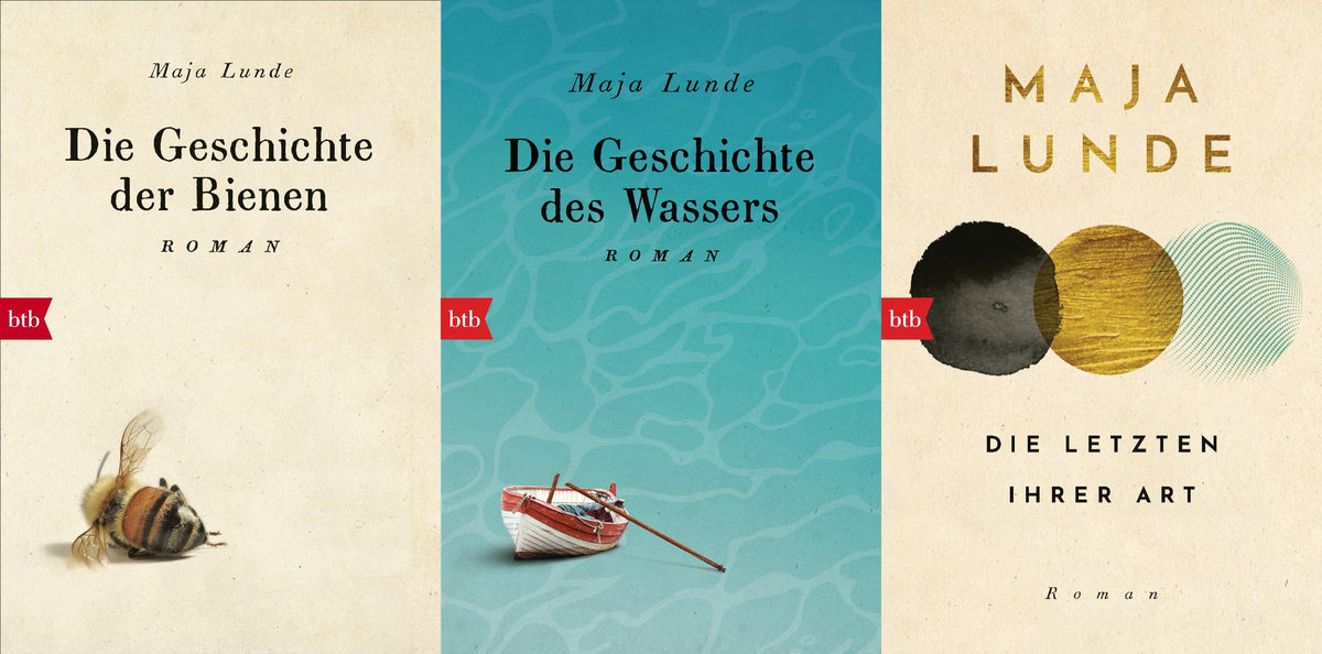 Set Die Geschichte der Bienen / Die Geschichte des Wassers / Die Letzten ihrer Art + 1 exklusives Postkartenset