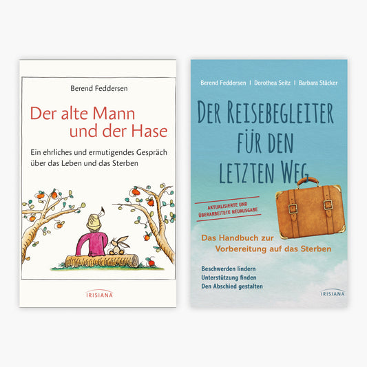 Der alte Mann und der Hase + Der Reisebegleiter für den letzten Weg + 1 exklusives Postkartenset