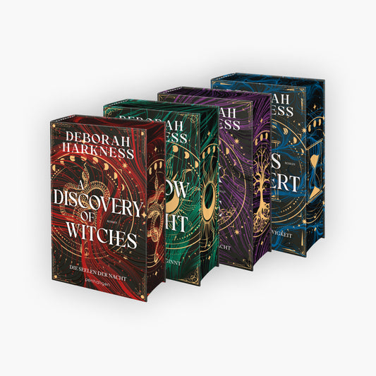 Die All Souls-Reihe Band 1-4 plus 1 exklusives Postkartenset