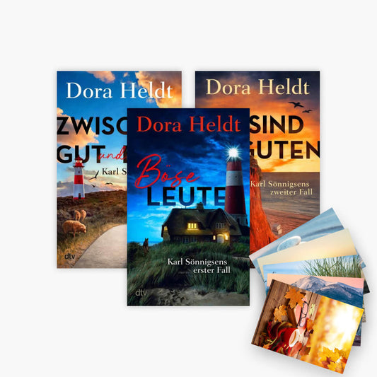 Karl Sönnigsen ermittelt Band 1-3 plus 1 exklusives Postkartenset