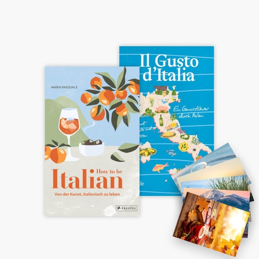 How to be Italian + Il Gusto d'Italia + 1 exklusives Postkartenset