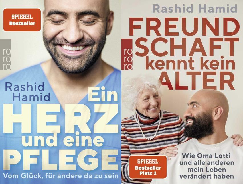 Ein Herz und eine Pflege + Freundschaft kennt kein Alter + 1 exklusives Postkartenset