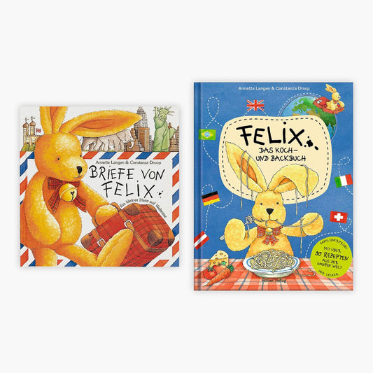 Briefe von Felix + Felix: Das Koch- und Backbuch + 1 exklusives Postkartenset