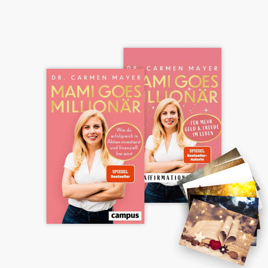 Mami goes Millionär: Buch + Affirmationskarten + 1 exklusives Postkartenset