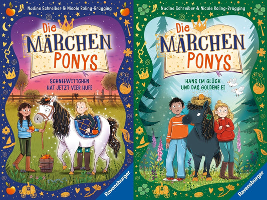 Die Märchenponys – Band 1+2 plus 1 exklusives Postkartenset