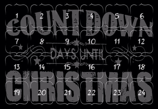 Adventskalender Countdown days until Christmas