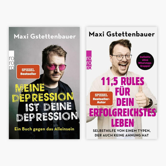 Meine Depression ist deine Depression + 11,5 Rules für dein erfolgreichstes Leben + 1 exklusives Postkartenset