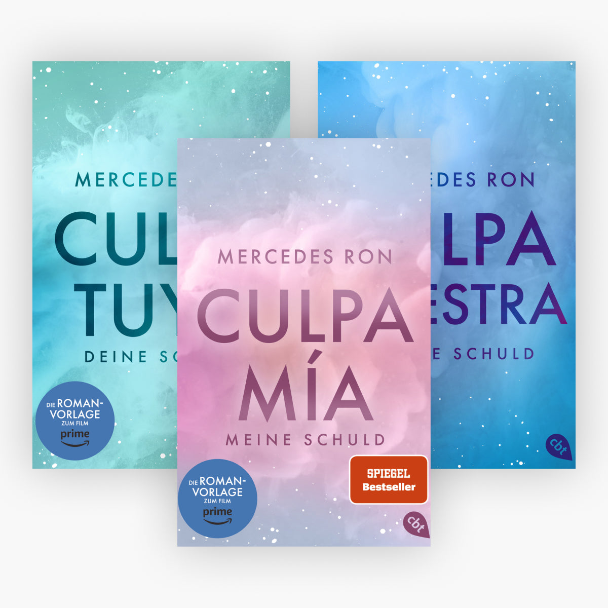 Die Culpa-Mía-Reihe Band 1-3 plus 1 exklusives Postkartenset