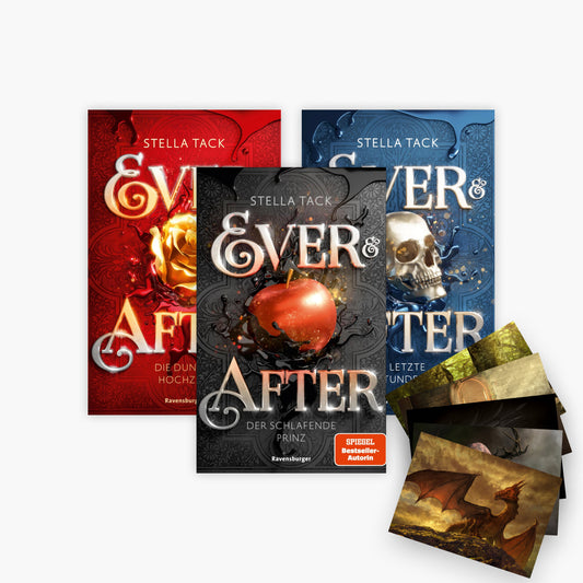 Die Ever and After-Reihe Band 1-3 plus 1 exklusives Postkartenset