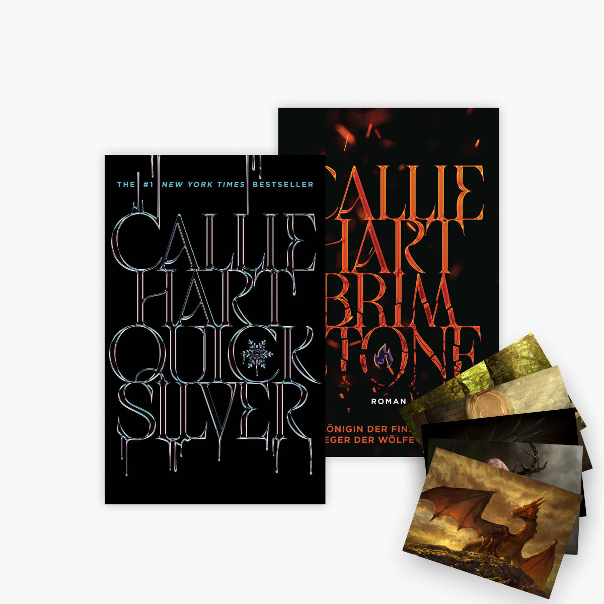 Die Fae und Alchemy-Reihe Band 1+2 plus 1 exklusives Postkartenset