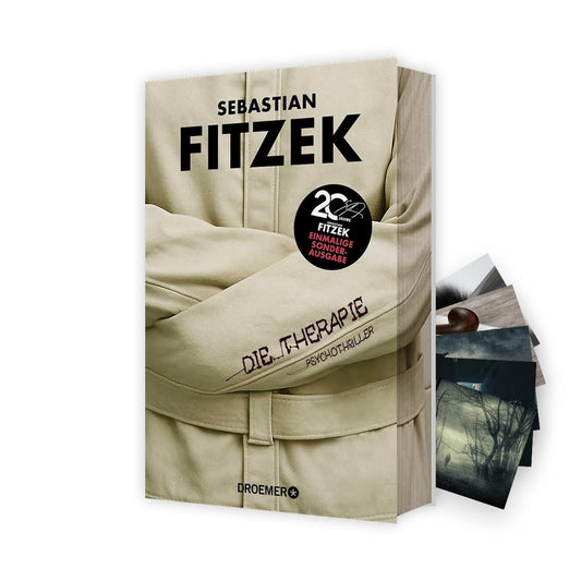 Sebastian Fitzek: Die Therapie als limitierte Sonderausgabe + 1 exklusives Postkartenset – 1 [who:20]