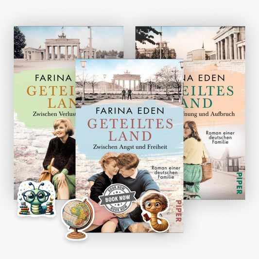 Die DDR-Saga Band 1-3 plus 1 exklusives Stickerset