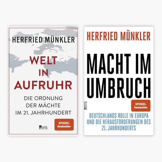 Welt in Aufruhr + Macht im Umbruch + 1 exklusives Postkartenset