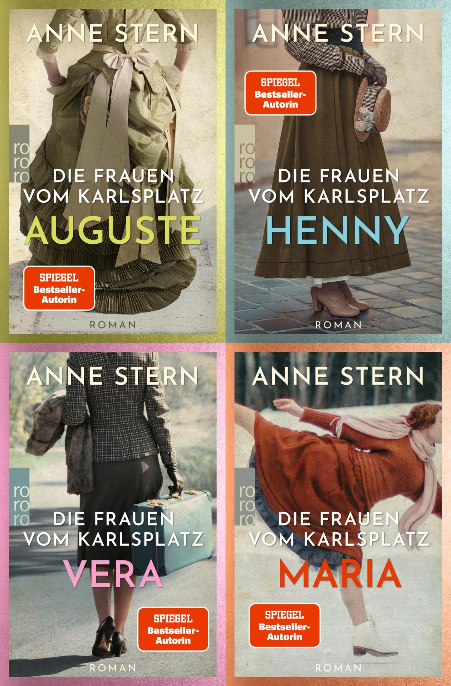 Die Frauen vom Karlsplatz Band 1-4 plus 1 exklusives Postkartenset