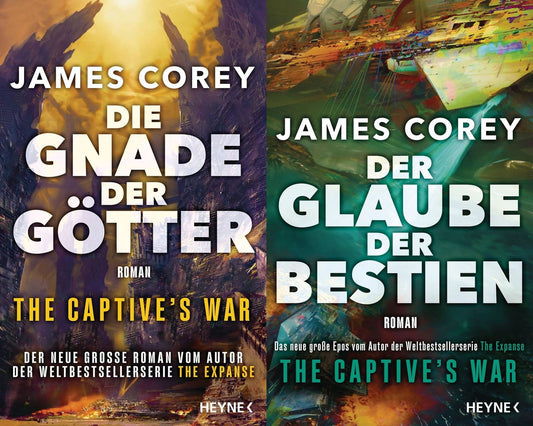 Die The Captive's War-Serie Band 1+2 plus 1 exklusives Postkartenset