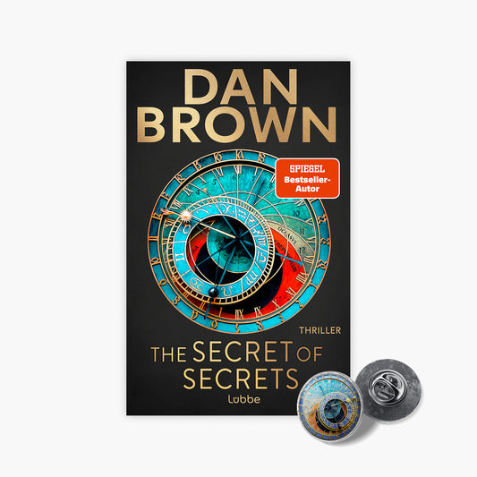 Robert Langdon Band 6: The Secret of Secrets + 1 exklusiver Metall-Pin