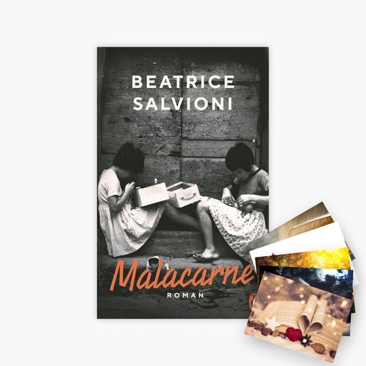 Malacarne - der neue Roman plus 1 exklusives Postkartenset