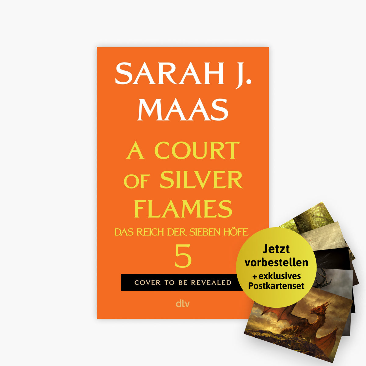 Das Reich der sieben Höfe Band 5: A Court of Silver Flames in der Farbschnittausgabe + 1 exklusives Postkartenset