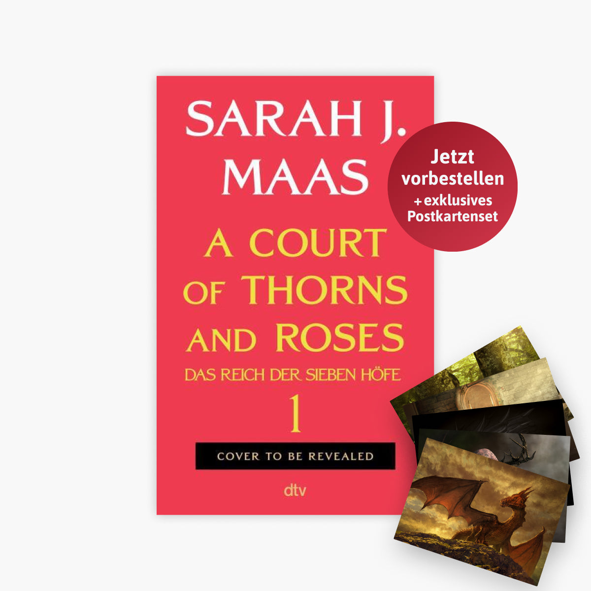 Das Reich der sieben Höfe Band 1: A Court of Thorns and Roses in der Farbschnittausgabe + 1 exklusives Postkartenset