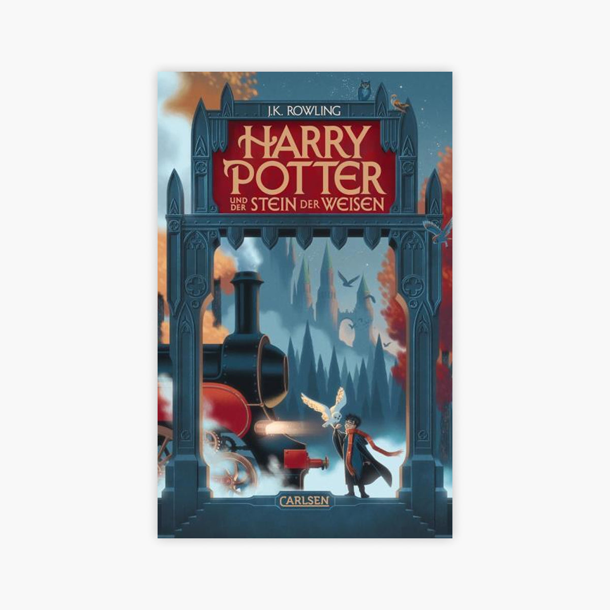 Harry Potter und der Stein der Weisen (Band 1) von J.K. Rowling. Neuausgabe des Fantasy Kinderbuch-Klassikers bei Buchserien.de