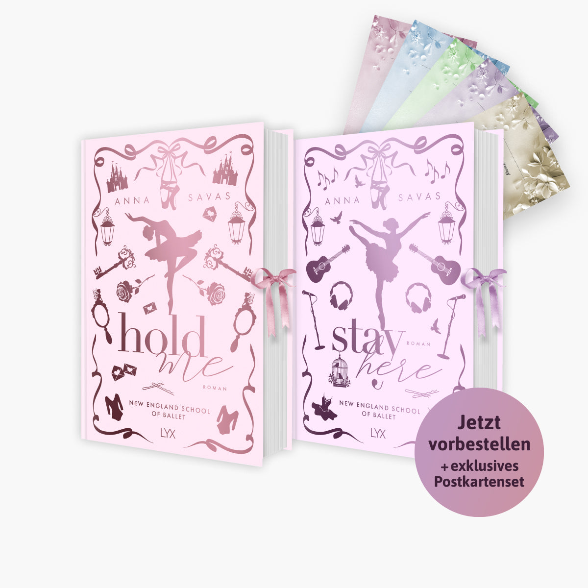 Die New England School of Ballet-Reihe in der Special Edition Band 1+2 plus 1 exklusives Postkartenset