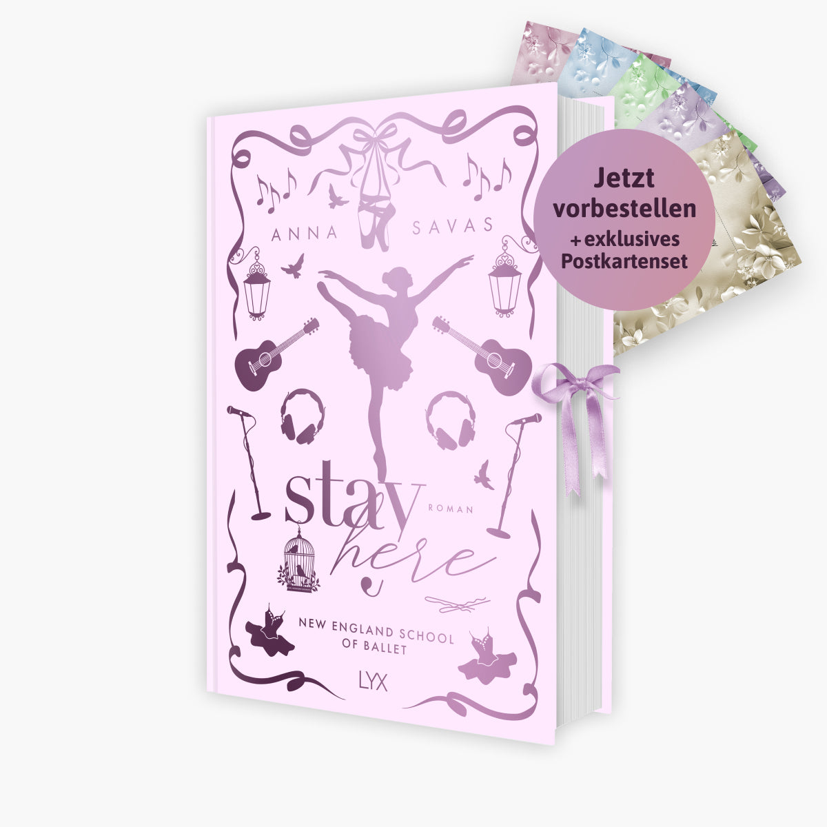 New England School of Ballet Band 2: Stay Here in der Special Edition + 1 exklusives Postkartenset