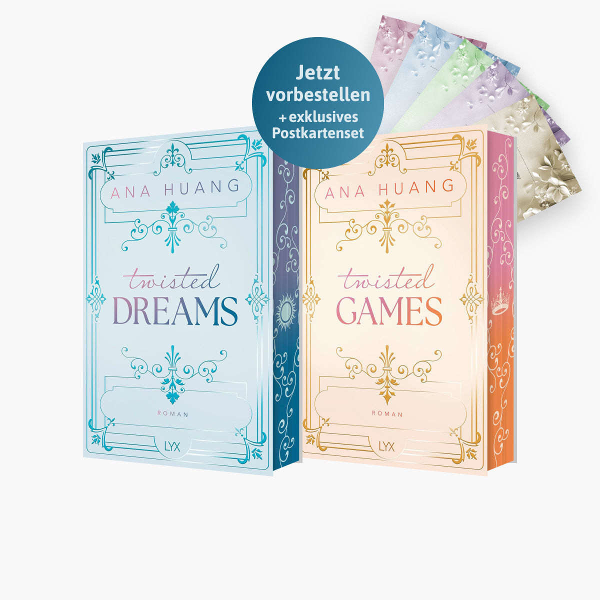Die Twisted-Reihe in der Special Edition Band 1+2 plus 1 exklusives Postkartenset