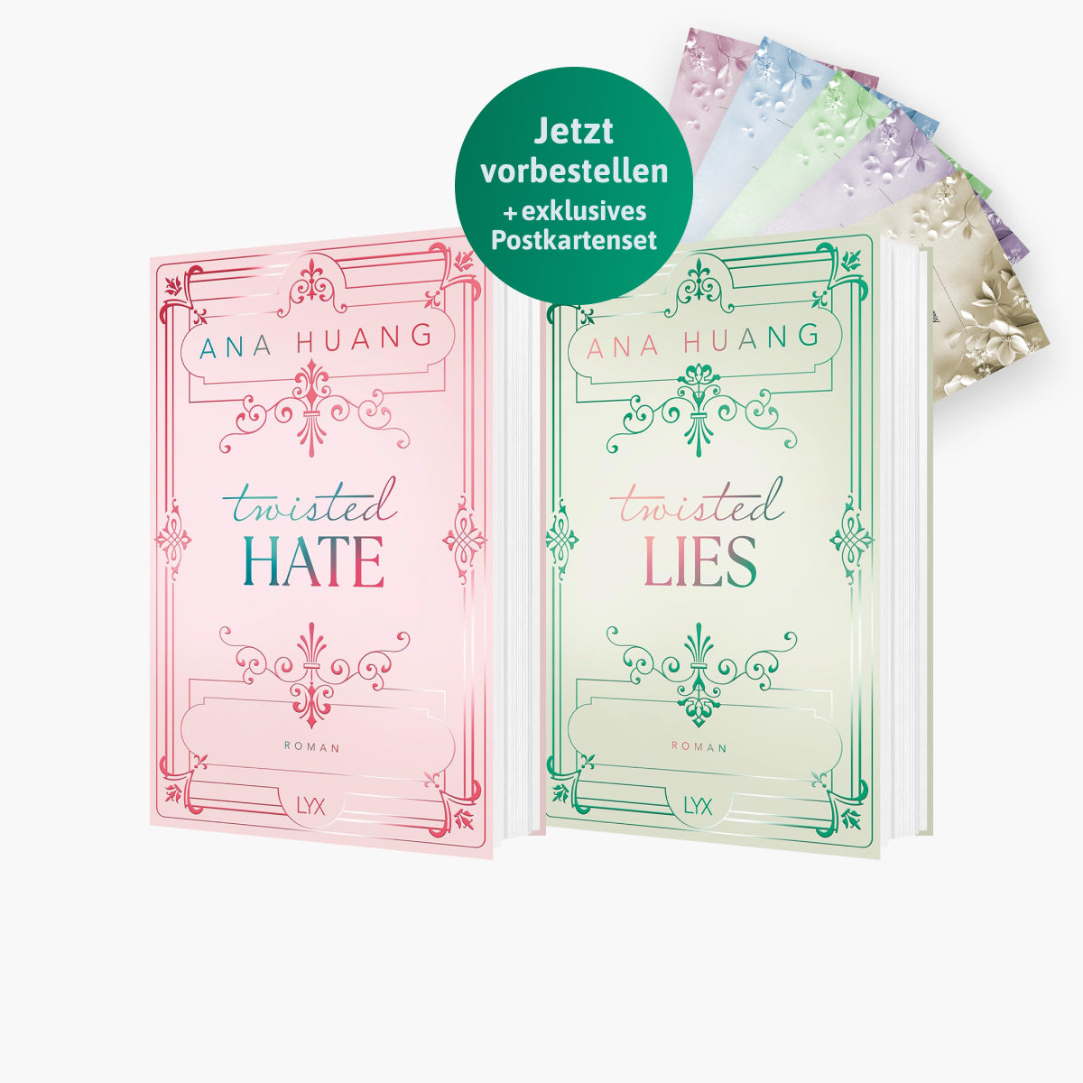 Die Twisted-Reihe in der Special Edition Band 3+4 plus 1 exklusives Postkartenset